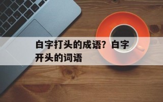 白字打头的成语？白字开头的词语