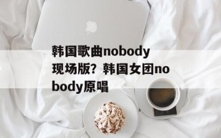韩国歌曲nobody现场版？韩国女团nobody原唱