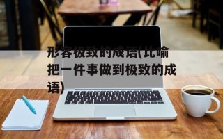形容极致的成语(比喻把一件事做到极致的成语)