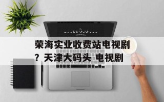 荣海实业收费站电视剧？天津大码头 电视剧