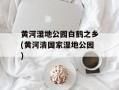 黄河湿地公园白鹤之乡(黄河清国家湿地公园)