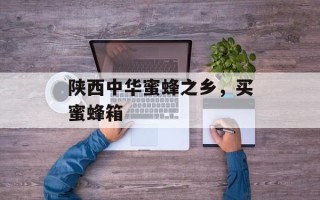 陕西中华蜜蜂之乡，买蜜蜂箱