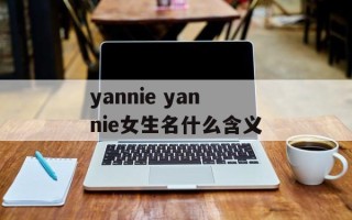 yannie yannie女生名什么含义