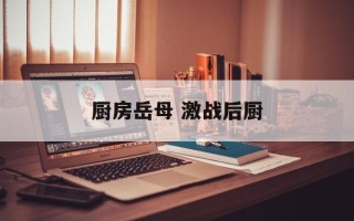 厨房岳母 激战后厨
