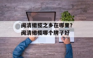 闽清橄榄之乡在哪里？闽清橄榄哪个牌子好