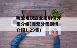 暖爱电视剧全集剧情分集介绍(暖爱分集剧情介绍1-29集)