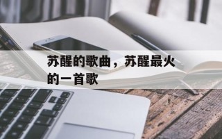 苏醒的歌曲，苏醒最火的一首歌