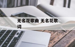无名花歌曲 无名花歌词