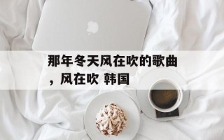 那年冬天风在吹的歌曲，风在吹 韩国