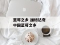 蓝莓之乡 加格达奇 中国蓝莓之乡