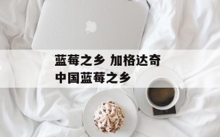 蓝莓之乡 加格达奇 中国蓝莓之乡