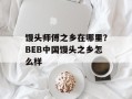 馒头师傅之乡在哪里？BEB中国馒头之乡怎么样