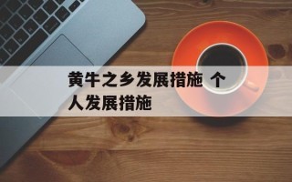 黄牛之乡发展措施 个人发展措施