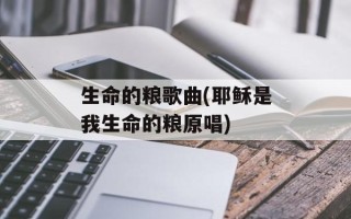 生命的粮歌曲(耶稣是我生命的粮原唱)