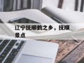 辽宁抚顺鹤之乡，抚顺景点