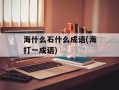 海什么石什么成语(海打一成语)