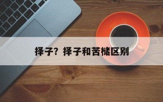 择子？择子和苦槠区别