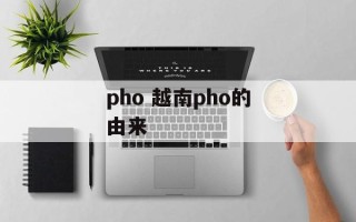 pho 越南pho的由来