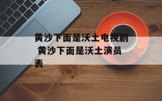 黄沙下面是沃土电视剧 黄沙下面是沃土演员表
