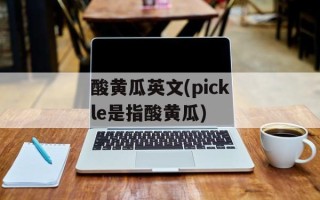 酸黄瓜英文(pickle是指酸黄瓜)