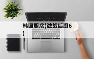 韩国厨房(激战后厨6)