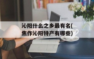 沁阳什么之乡最有名(焦作沁阳特产有哪些)