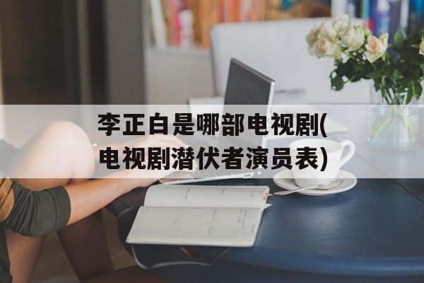 李正白是哪部电视剧(电视剧潜伏者演员表)-第1张图片-