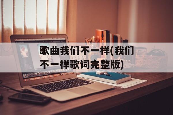 歌曲我们不一样(我们不一样歌词完整版)-第1张图片-