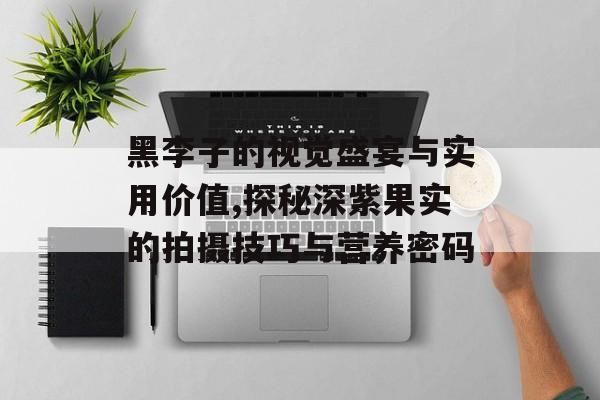 黑李子的视觉盛宴与实用价值,探秘深紫果实的拍摄技巧与营养密码-第1张图片-